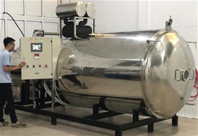 MÁY SẤY THĂNG HOA TẠI NHÀ MÁY SỮA MỘC CHÂU - BA VÌ CÔNG SUẤT TỪ 200-1000KG